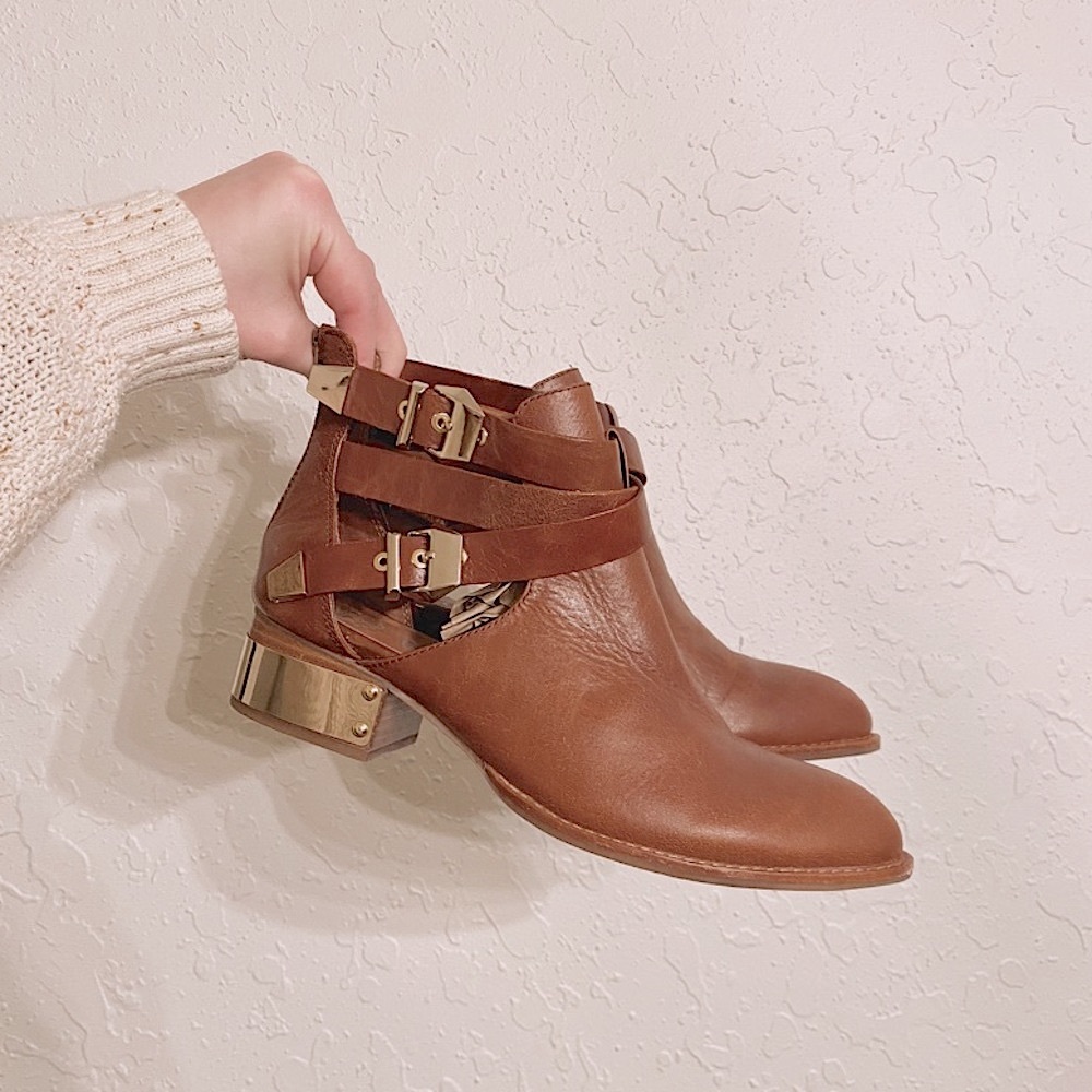Jeffrey Campbell Everly Cutout Boot | Size 10